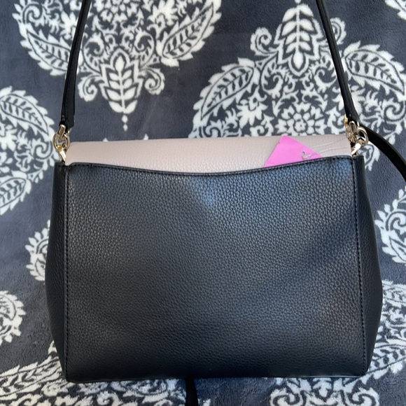 Kate Spade Medium Flap Shoulder Bag Natural Multi Mixed Material - Picture 7 of 16